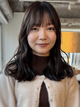 マッシュ チャヤマチ(MASHU chayamachi) 柔らか透明感カラー/ブリーチなし/オリーブブラウン/大阪梅田