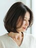 【初回限定】カラーも同時に◎美髪*縮毛矯正＋白髪ぼかしカラー