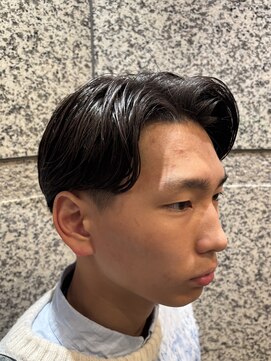 ヘアモード キクチ 銀座店 ビジネスニュアンスパーマスタイル