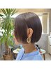 ☆時短でキレイ☆  カット+リタッチカラー(白髪染め可)