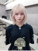 SSAW ボブレイヤー+ホワイト