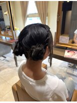 グランボーテクラシック(GrandBeaute classic)&nbsp;ツインお団子アレンジ