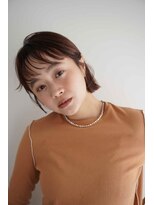 シェル 国分寺(shell)&nbsp;くびレイヤーエモージュグレージュカラーくびれショート/国分寺