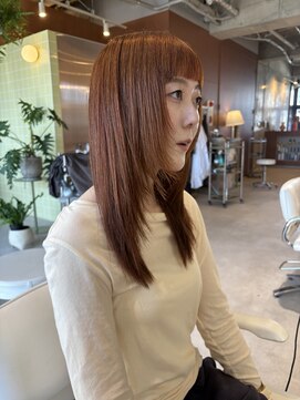 ハクボ(hakubo) 柔らかくオレンジイエローオン眉