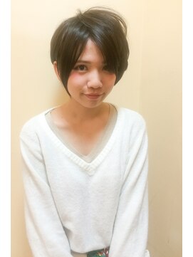 ラウンジ モリオ イケブクロ(Lounge MORIO Ikebukuro) 【morio池袋】耳かけ黒髪ショートレイヤー