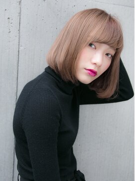 リリアン 青山(relian) ボブ×ハイトーンベージュでこなれ感♪