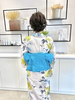 浴衣着付け×ヘアセット