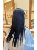 ブルーブラック/元住吉/武蔵小杉/髪質改善/ケアブリーチ/学割