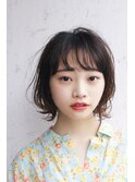 Sungoose カーキグレージュ大人かわいいフェザーバング