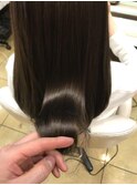 髪質改善×ナチュラルアッシュ×ミディアムロング【大分わさだ】