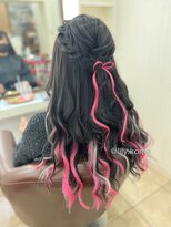 リリィー(LILY)&nbsp;【 LILY 】 ハーフアップアレンジ