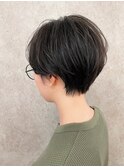 ショートヘアショートカットショートボブマッシュショート前髪
