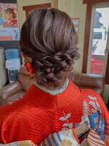 バルス(BLS)&nbsp;編み下ろしニュアンスヘア　和装ヘアセット