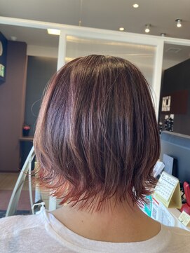 ヘアーズエナジー 彩都店(HAIRS energy) インナーピーチカラー