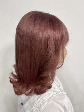 ヘアーデザインサロン スワッグ(Hair design salon SWAG) Coral pink