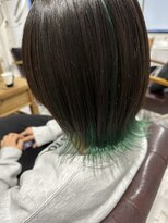 シエル 千葉店(CIEL)&nbsp;インナーカラー＊グリーン