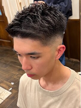 ヒロギンザバーバーショップ 新宿店(HIRO GINZA BARBER SHOP) フェードスタイル