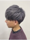 【竹嶋Style】束間マッシュ×垢抜けシルバーカラー