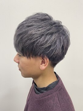 ソアレ(soare) 【竹嶋Style】束間マッシュ×垢抜けシルバーカラー