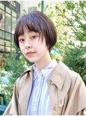 マッシュショート/ショートヘア/アッシュベージュ/レイヤー/銀座