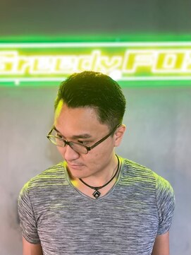 グリーディーフォックス 三軒茶屋(GreedyFOX) 波巻き/マッシュパーマ/ウルフ/ハイライト<理容室>三軒茶屋