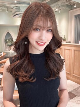 ロンド アンブル 四条烏丸(Lond ambre) 大きなゆるふわ巻から魅せる大人韓国スタイル