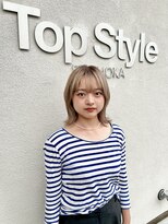 トップスタイル シズオカ(TopStyle SHIZUOKA)&nbsp;ミディアム×ケアブリーチ×美髪