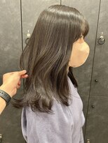 ヴィオットバイサロン(Viot by Salon) ＊エモージュ前髪パーマグレーベージュレイヤーミディアム