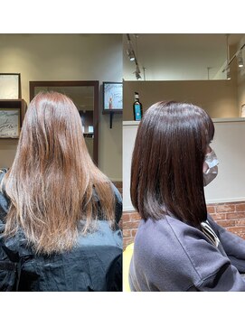 モダム(MODAM) 赤みを抑えたいならアッシュブラウン/髪質改善