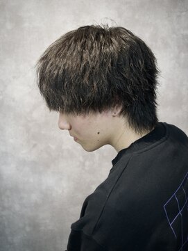 スウェルホワイト(SWELL WHITE) ゆるツイスパマッシュウルフ メンズウルフ 香椎 福岡19時以降