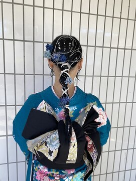 アチェロプラス 幸手店(acero+) 成人式ヘアセット♪