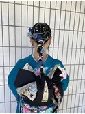 成人式ヘアセット♪