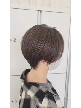 ヘアメイク アリエス 岩切店(HAIR MAKE aries) 小顔ショートヘア 仙台美容室 岩切 韓国風