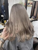 アルカナ 明治神宮前原宿(ARCANA)&nbsp;切りっぱなしボブ エアリーロング 美髪 ピンクブラウン