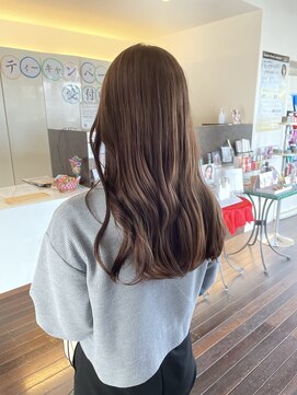 フォルテ 草薙店 ブラウンカラー 韓国スタイル