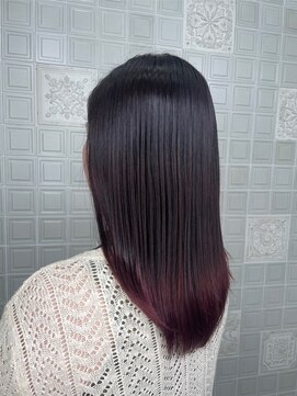 ヘンリエッタ 自由ヶ丘(Henrietta) ピンクブラウングラデーション