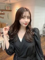 アイ ムア(I MUA)&nbsp;前髪ありこなれミディ/韓国風顔周りレイヤー