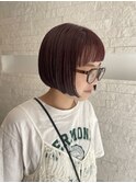ぱつんボブ