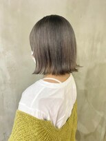 ダブルカラーグレージュカラーケアブリーチハイトーンカラー韓国