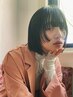 【髪質改善サラ艶】カット＋縮毛矯正　18500円