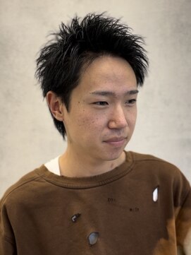 ルースト 西院店(ROOST) 軟毛でも出来るスパイキーショート