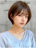 ナチュラルショートボブ