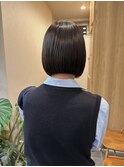 ショートボブ縮毛矯正 10代20代30代40代