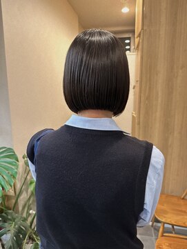 サンドハーツギンザ(sand Hearts ginza) ショートボブ縮毛矯正 10代20代30代40代