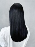 ロングミディアム美髪韓国ヘア顔周りレイヤー_ba539561