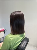 イメチェン/縮毛矯正/美髪/艶髪/外ハネボブ/美髪/蟹江