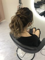 クラン 北新地店(Clan)&nbsp;ポニーテール/北新地ヘアセット