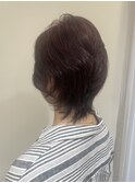 くびれヘア×ミディアム