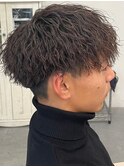 奈良men's 大人縦オタツイストスパイラルパーマ