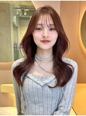 韓国大宮ミディアムレイヤーブリーチなしダブル